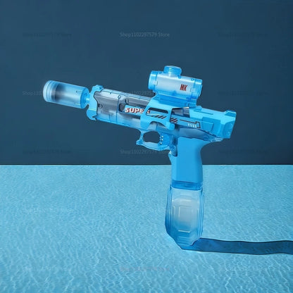 Led Light Emitting Electric Water Gun Toys Children Automatic Sensor Lights Water Pistol Summer Outdoor Beach Pool Toy for Kids